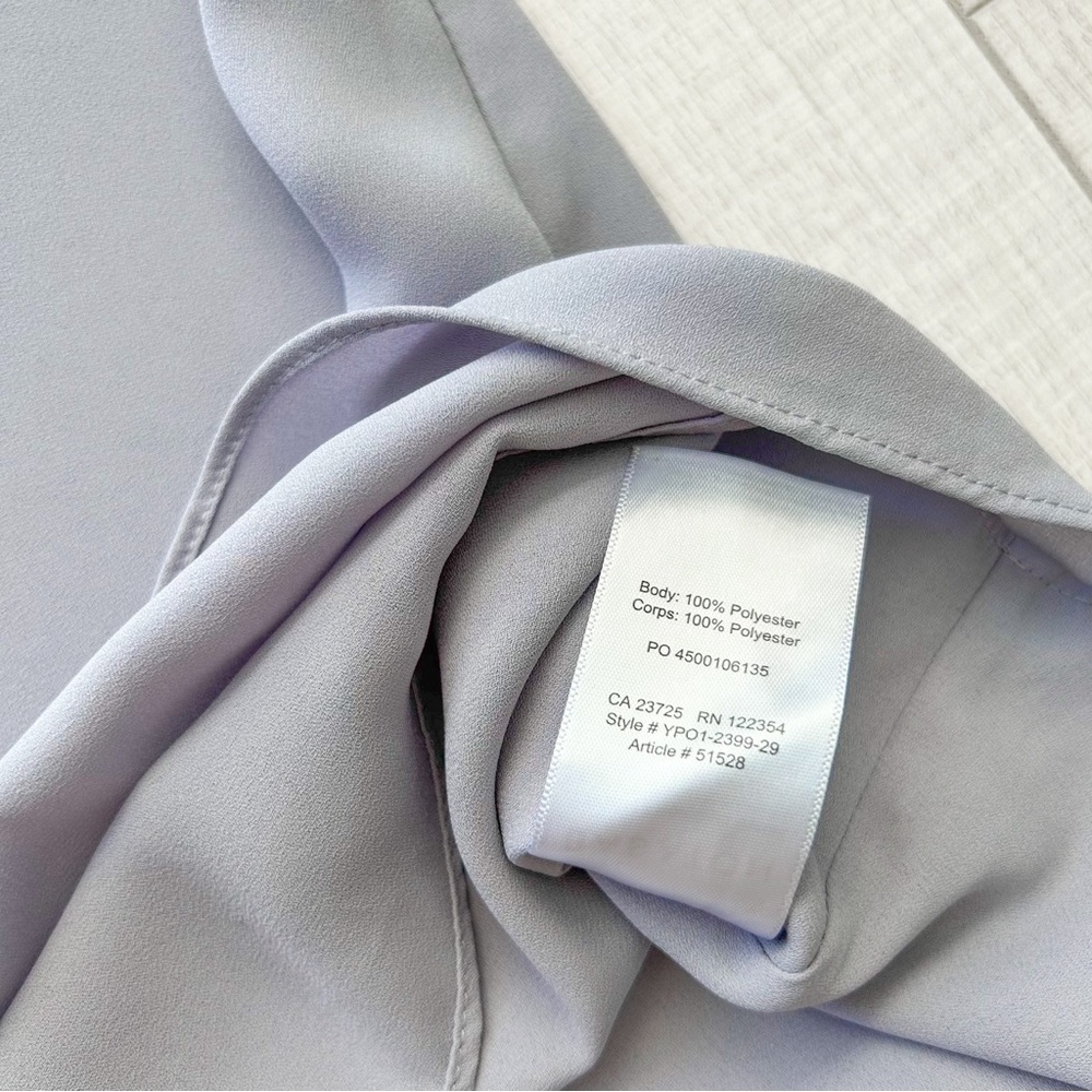 Babaton v-neck purple/grey everly cami blouse - Picture 6 of 7